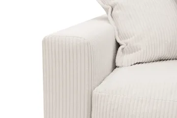 Valencia Ekstra Dyb 4-personers Sofa med Chaiselong Højre - Offwhite - Møbler - Sofaer - Sofa med chaiselong - 4 personers sofa med chaiselong