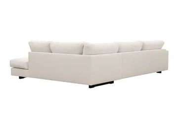 Valencia Ekstra Dyb 4-personers Sofa med Chaiselong Højre - Offwhite - Møbler - Sofaer - Sofa med chaiselong - 4 personers sofa med chaiselong