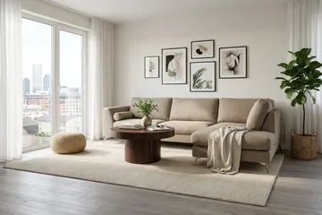 4-sits Soffa med Schäslong Scandinavian Choice Storm 09 Höger Krom - Møbler - Sofaer - Sofa med chaiselong