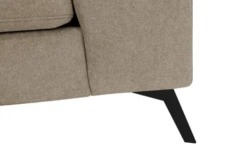 4-sits Soffa med Schäslong Scandinavian Choice Storm 09 Vänster Svart - Møbler - Sofaer - Sofa med chaiselong