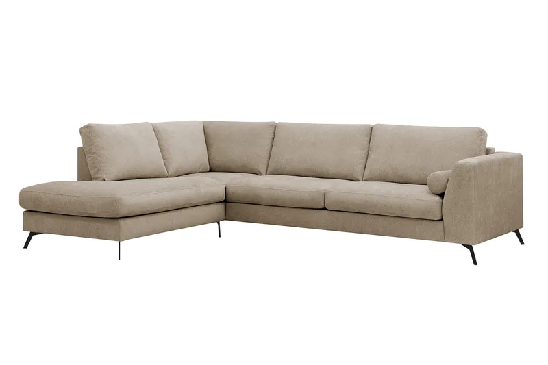 4-sits Soffa med Schäslong Scandinavian Choice Storm 09 Vänster Svart - Møbler - Sofaer - Sofa med chaiselong