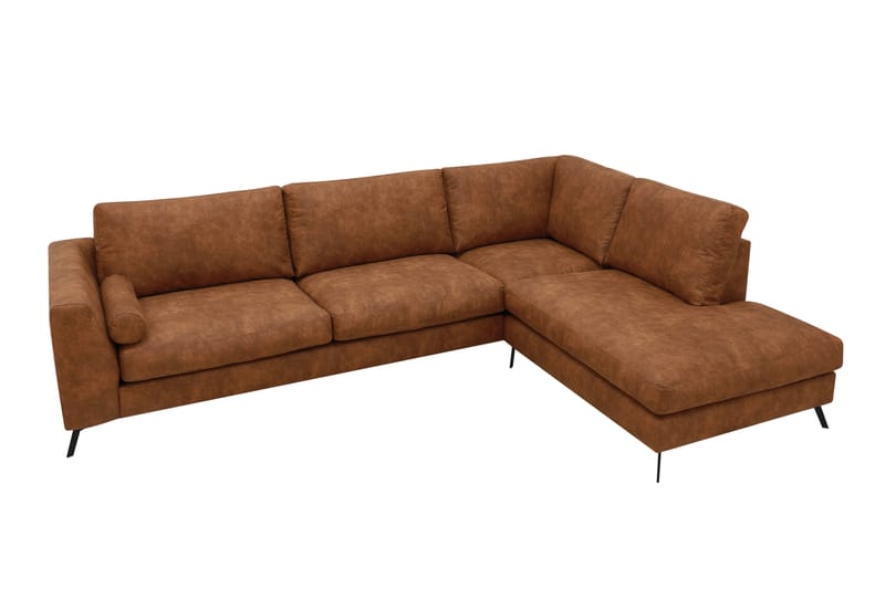 4-sits Soffa med Schäslong Scandinavian Choice Preston 24 Höger Svart - Møbler - Sofaer - Sofa med chaiselong