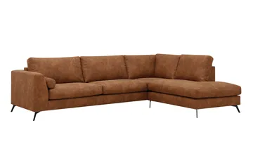 4-sits Soffa med Schäslong Scandinavian Choice Preston 24 Höger Svart - Møbler - Sofaer - Sofa med chaiselong