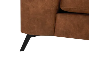 4-sits Soffa med Schäslong Scandinavian Choice Preston 24 Höger Svart - Møbler - Sofaer - Sofa med chaiselong