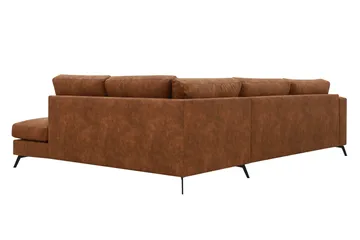 4-sits Soffa med Schäslong Scandinavian Choice Preston 24 Höger Svart - Møbler - Sofaer - Sofa med chaiselong