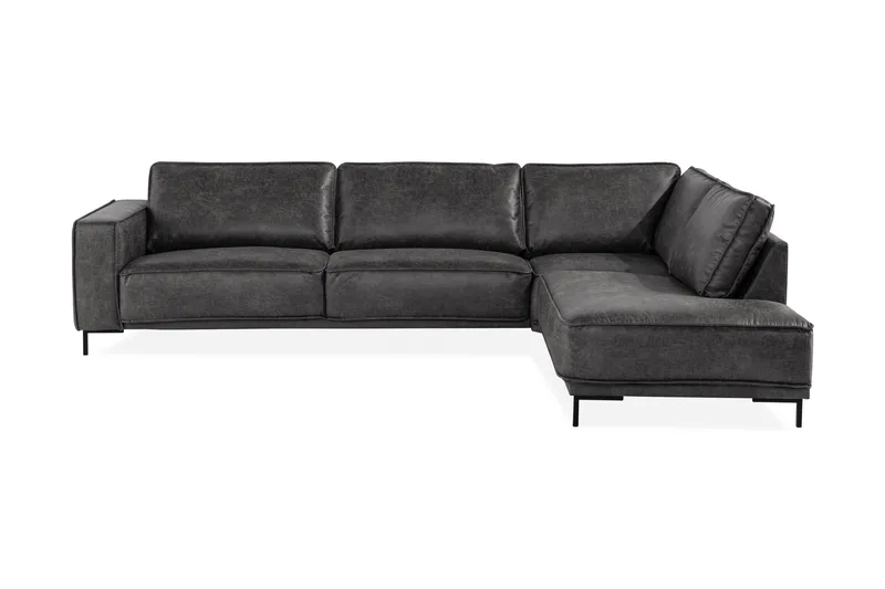 Akron 2,5-pers. Sofa med chaiselong Højre bonded læder - Møbler - Sofaer - Sofa med chaiselong