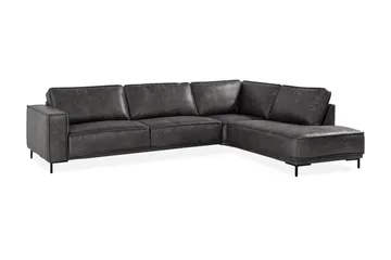 Akron 2,5-pers. Sofa med chaiselong Højre bonded læder - Møbler - Sofaer - Lædersofaer