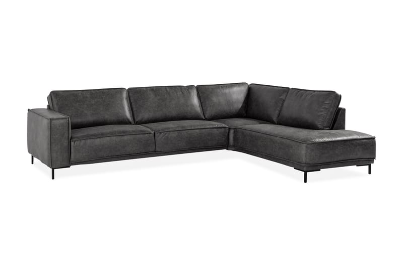 Akron 2,5-pers. Sofa med chaiselong Højre bonded læder - Møbler - Sofaer - Sofa med chaiselong