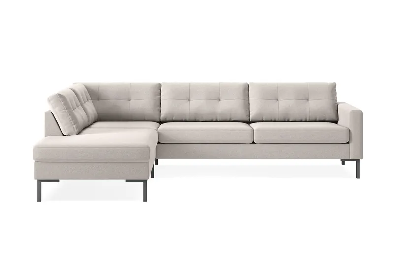 Almindelig sofa med chaiselong uden divan Scandinavian Choice Frillestad 4-personers sofa med chaiselong Beige Venstrevendt, undefined