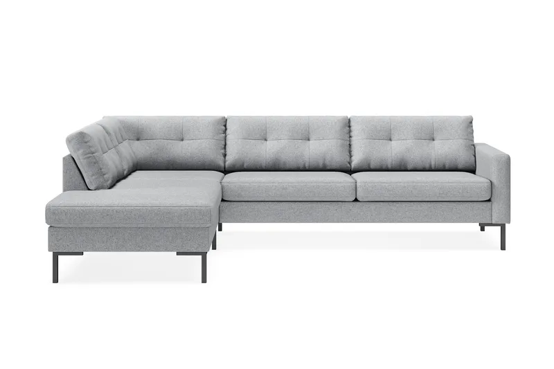 Almindelig sofa med chaiselong uden divan Scandinavian Choice Frillestad 4-personers sofa med chaiselong Grå Venstrevendt - Møbler - Sofaer - Sofa med chaiselong