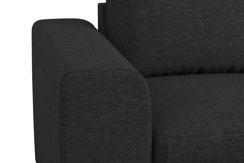 Almindelig sofa med chaiselong uden divan Scandinavian Choice Link sofa med chaiselong Large højre Sort Højrevendt - Møbler - Sofaer - Sofa med chaiselong