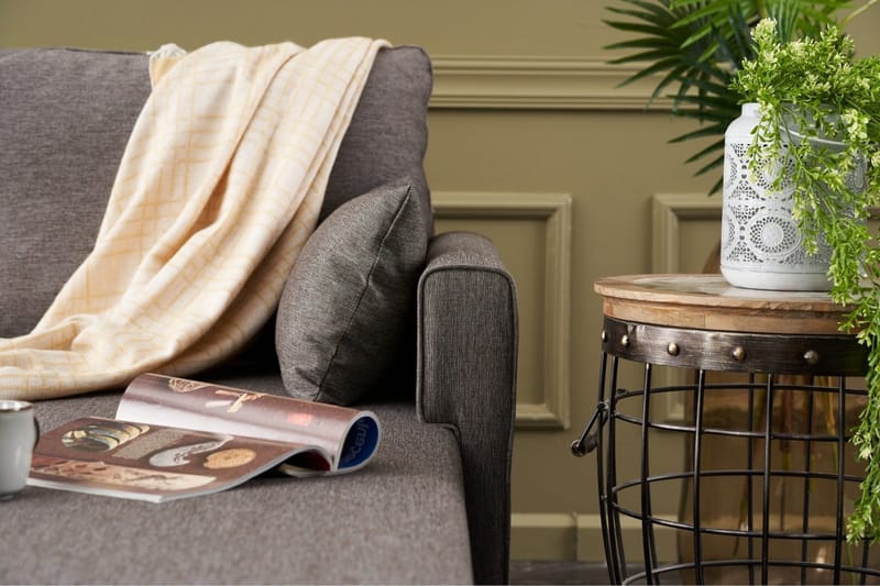 Antigua Chaiselongsofa Højre - Brun - Møbler - Sofaer - Sofa med chaiselong