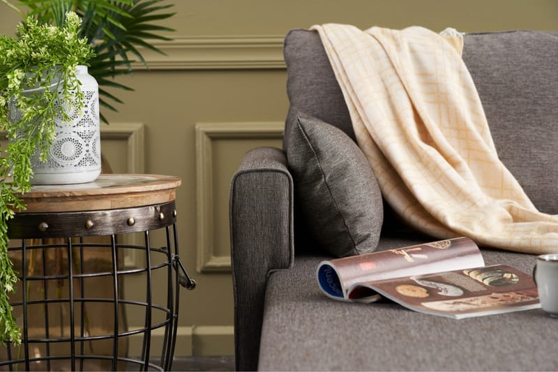 Antigua Chaiselongsofa Venstre - Brun - Møbler - Sofaer - Sofa med chaiselong