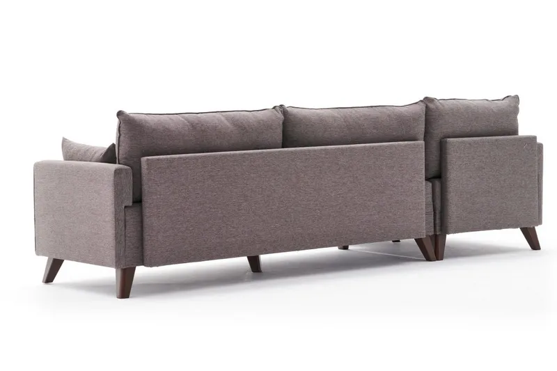 Antigua Chaiselongsofa Venstre - Brun - Møbler - Sofaer - Sofa med chaiselong