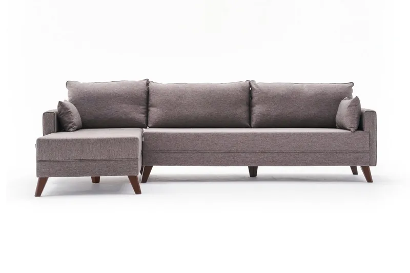 Antigua Chaiselongsofa Venstre, Brun