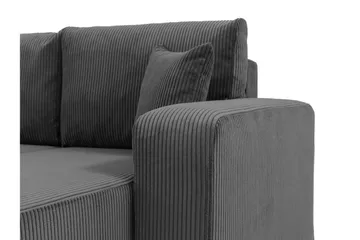 Barile Sofa med Divan 3-personers - Grøn - Møbler - Sofaer - Sofa med chaiselong