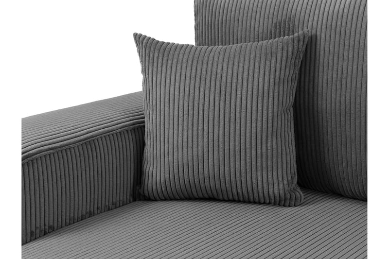 Barile Sofa med Divan 3-personers - Lys grå - Møbler - Sofaer - Sofa med chaiselong