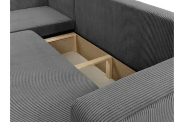 Barile Sofa med Divan 3-personers - Grøn - Møbler - Sofaer - Sofa med chaiselong