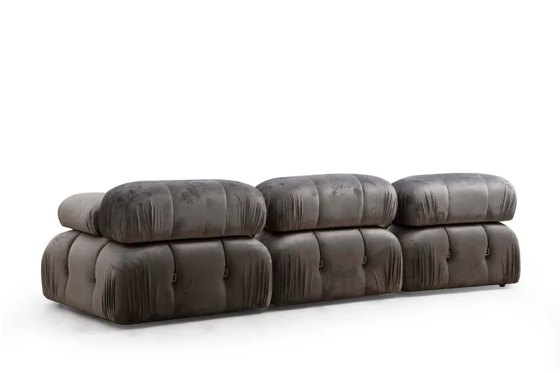 Belgin Boblende Divansofa 3-sæders 288 cm - Møbler - Sofaer - 3 personers sofa