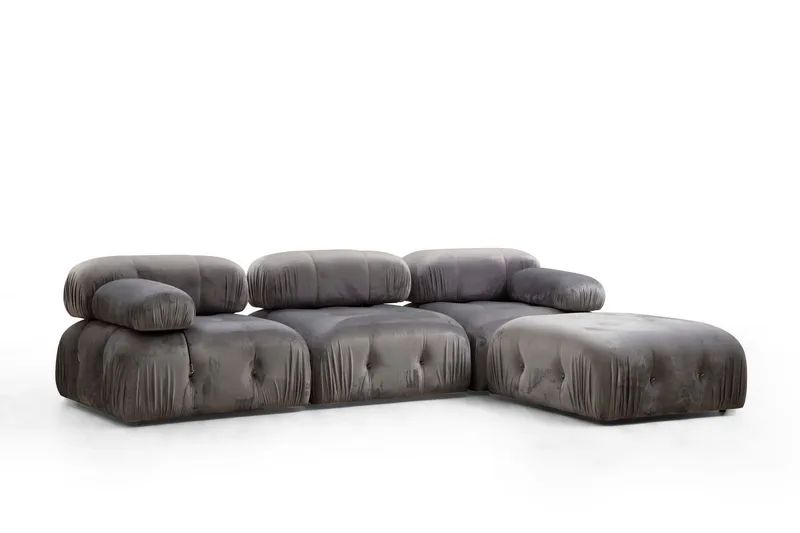 Belgin Boblende Divansofa 3-sæders 288 cm - Møbler - Sofaer - 3 personers sofa