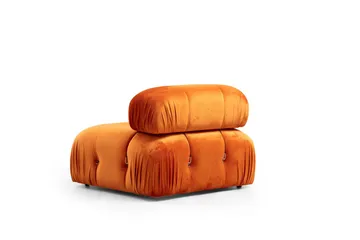Belgin Boblende Divansofa 3-sæders 288 cm - Møbler - Sofaer - Modulsofaer - Komplet modulsofa
