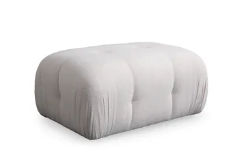 Belgin Sofa med Chaiselong 3-personers - Hvid - Møbler - Sofaer - Modulsofaer - Komplet modulsofa