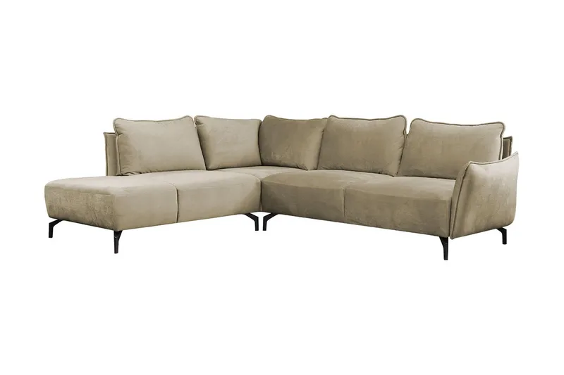 Bella 3-personers Hjørnesofa, Beige