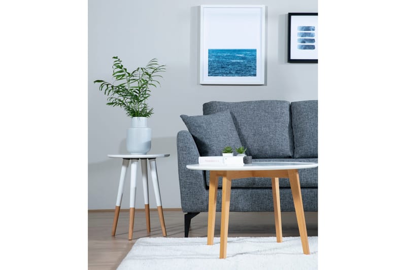 Bouchelle Hjørnesofa med Chaiselong Højre - Grå - Møbler - Sofaer - Sofa med chaiselong