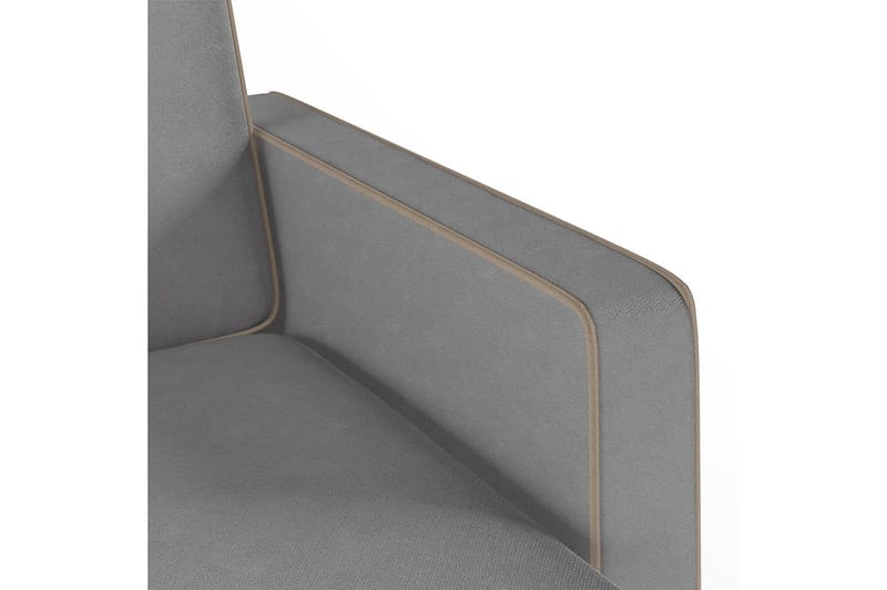 Bowen Chaiselongsofa Grå - Novogratz - Møbler - Sofaer - Sofa med chaiselong