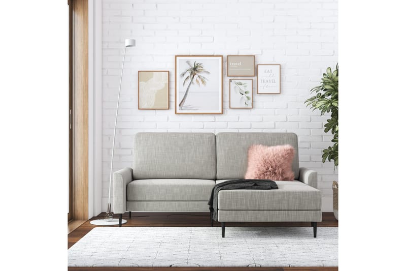 Brynjar Sofa - Grå - Møbler - Sofaer - Sofa med chaiselong