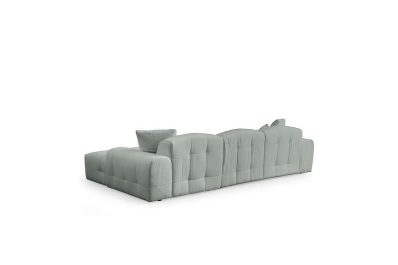 Buddy Sofa med Divan 4-personers - Grøn - Møbler - Sofaer - Sofa med chaiselong