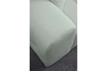 Buddy Sofa med Divan 4-personers - Grøn - Møbler - Sofaer - Sofa med chaiselong