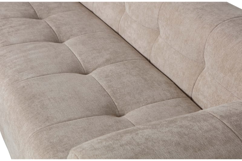 Byxelkroken 4-Pers. Sofa Venstre - Sand - Møbler - Sofaer - Sofa med chaiselong