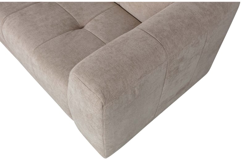 Byxelkroken 4-Pers. Sofa Venstre - Sand - Sofa med chaiselong - 4 personers sofa med chaiselong