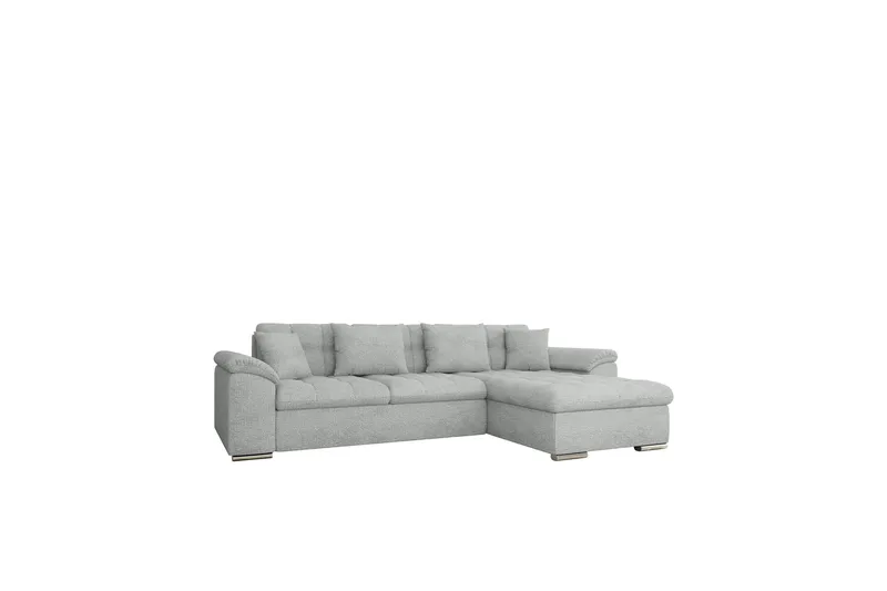 Camior Sofa med Divan 3-personers, Grå
