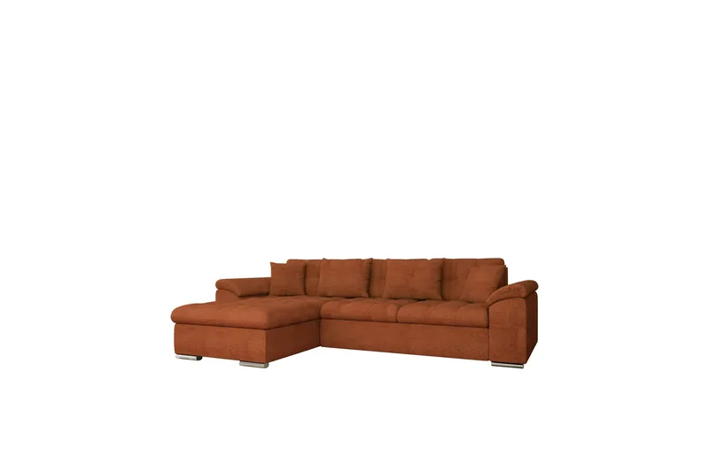Camior Sofa med Divan 3-personers, Orange