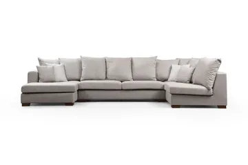 Castelloli Chaiselongsofa - Beige - Møbler - Sofaer - Hjørnesofa - Hjørnesofa med chaiselong