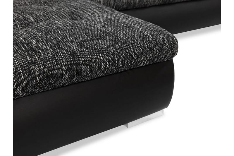 Cerys Sofa med Divan 3-personers - Grå - Møbler - Sofaer - Sofa med chaiselong