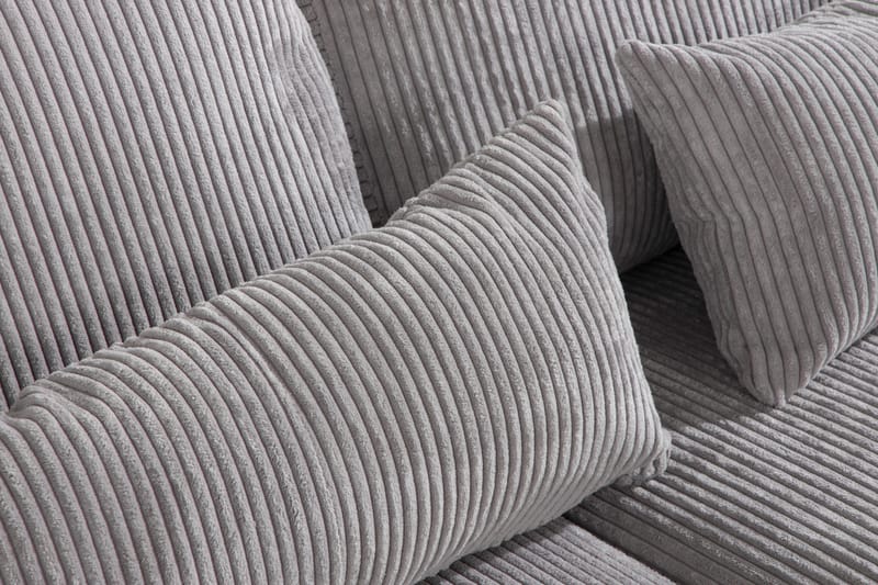 Copenhagen 4-sits L-Soffa - Lysegrå - Møbler - Sofaer - Sofa med chaiselong