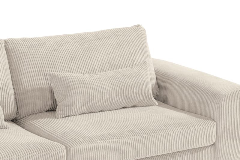 Copenhagen 4-personers Venstrevendt L-formet Chaiselongsofa i Manchester - Beige - Møbler - Sofaer - Sofa med chaiselong