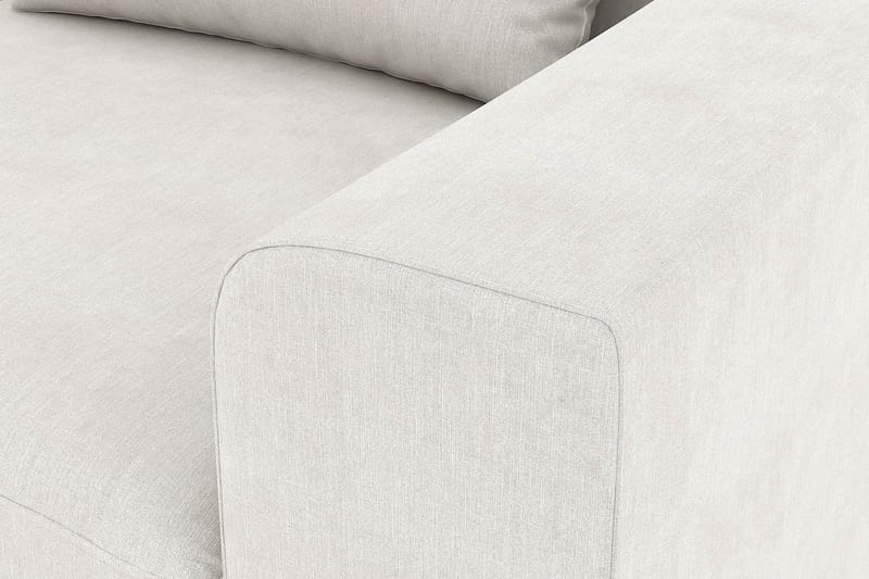 Copenhagen 4-personers Venstrevendt L-formet Chaiselongsofa i Stof - Lysegrå - Møbler - Sofaer - Sofa med chaiselong
