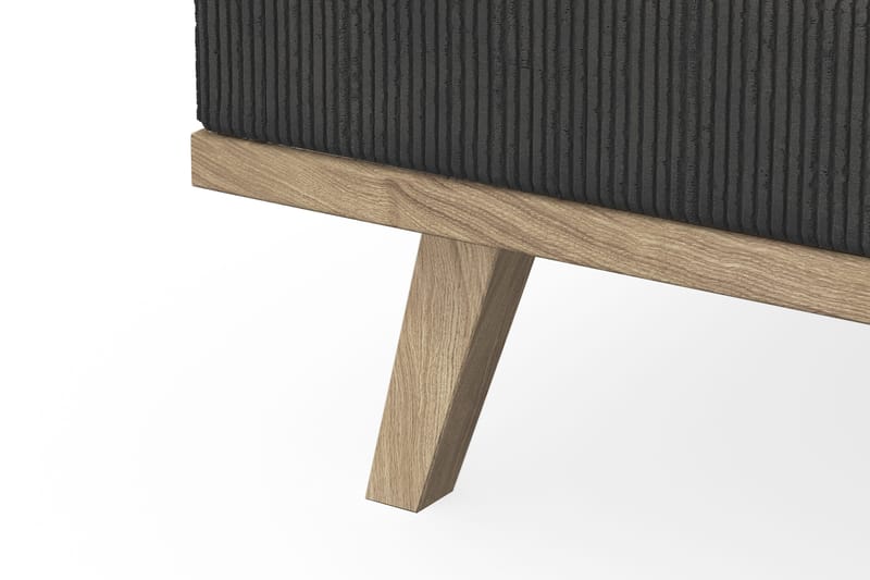 Copenhagen 4-personers Venstrevendt L-formet Divansofa i Manchester - Mørkegrå - Møbler - Sofaer - Sofa med chaiselong