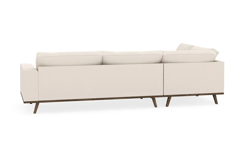 Copenhagen 4-personers Venstrevendt L-formet Chaiselongsofa i Manchester - Beige - Møbler - Sofaer - Sofa med chaiselong