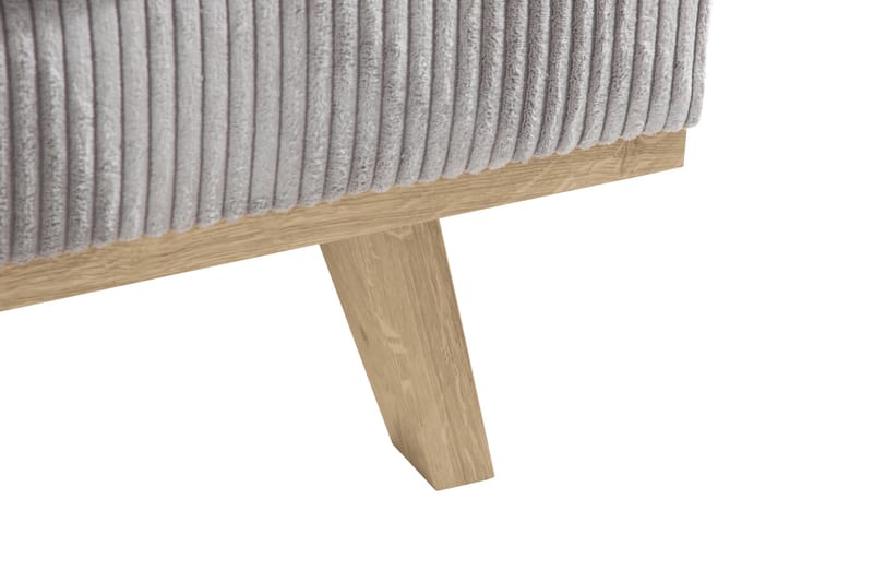 Copenhagen 4-personers Højrevendt L-formet Chaiselongsofa i Manchester - Lysegrå - Møbler - Sofaer - Sofa med chaiselong