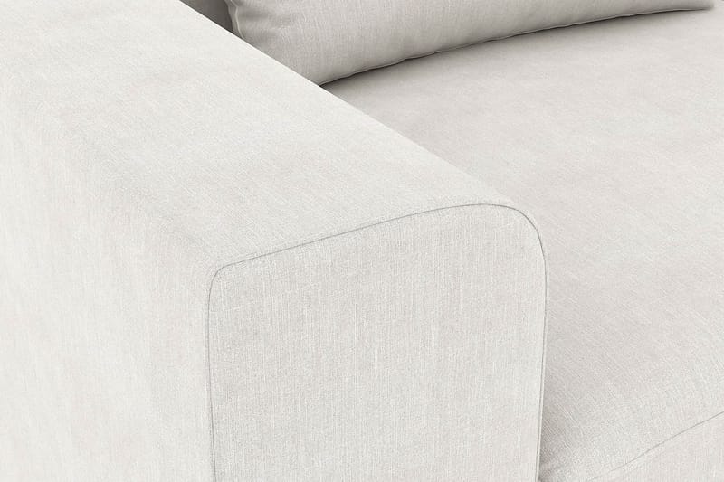 Copenhagen 4-personers Højrevendt L-formet Chaiselongsofa i Stof - Lysegrå - Møbler - Sofaer - Sofa med chaiselong