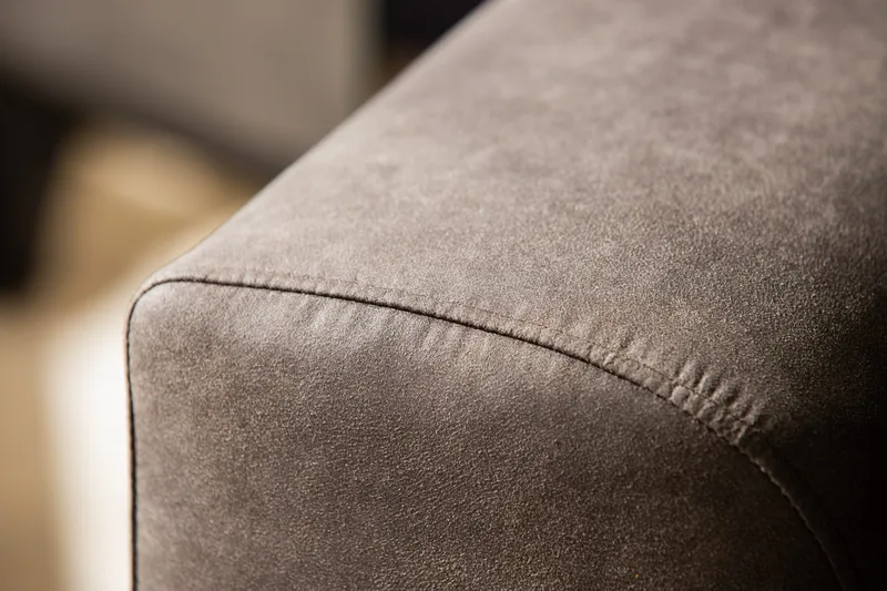 Copenhagen 4-personers Højrevendt L-formet Chaiselongsofa i Kunstlæder - Mørkegrå - Møbler - Sofaer - Sofa med chaiselong