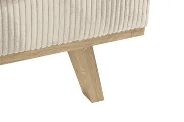 Copenhagen 4-personers Venstrevendt L-formet Chaiselongsofa i Manchester - Beige - Møbler - Sofaer - Sofa med chaiselong