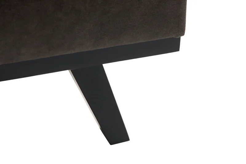 Copenhagen 4-personers Højrevendt L-formet Chaiselongsofa i Kunstlæder - Mørkegrå - Møbler - Sofaer - Sofa med chaiselong