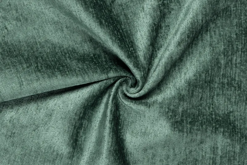 Copenhagen 4-personers Højrevendt L-formet Divansofa i Fløjl - Mørkegrøn - Møbler - Sofaer - Sofa med chaiselong