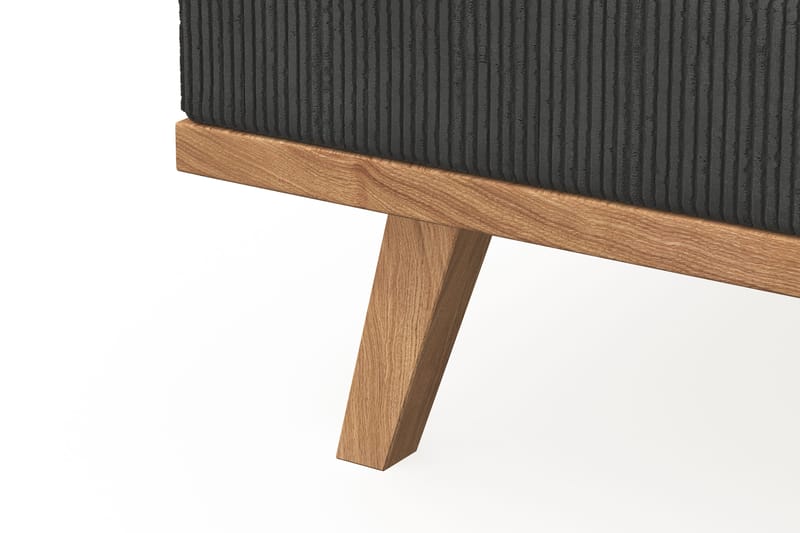 Copenhagen 4-personers Venstrevendt L-formet Divansofa i Manchester - Mørkegrå - Møbler - Sofaer - Sofa med chaiselong